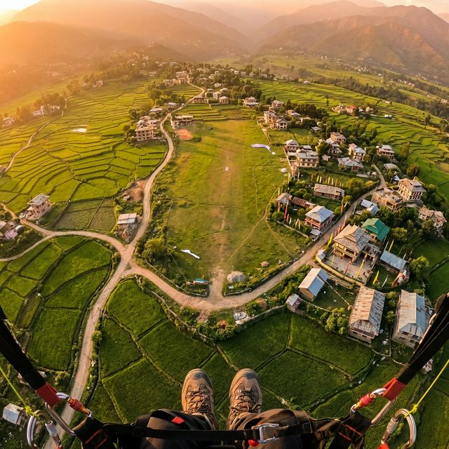 Aerial view · Bir Landing zone