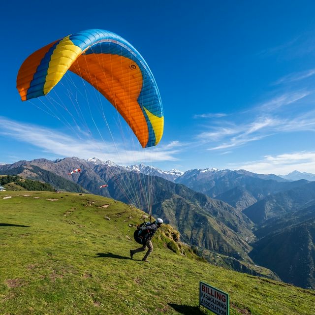 Launch · Billing takeoff 2,400m